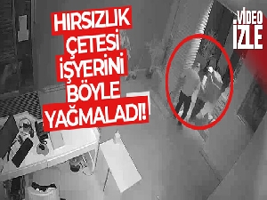 İstanbul'da hırsızlık çetesi işyerini böyle yağmaladı