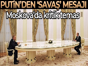 Putin: 'Rusya savaş istemiyor'