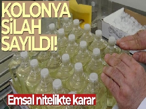 Yargıtay kolonyayı silah saydı