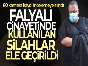 KKTC'deki Falyalı cinayetinde kullanılan silahlar ele geçirildi