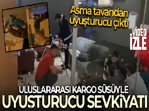 Kağıthane'de uluslararası kargo süsüyle uyuşturucu sevkiyatı