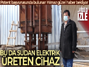 Merakı, sudan elektrik üreten cihaz yaptırdı