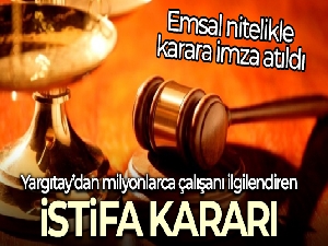 İstifa öncesi başka işe girmek suç değil