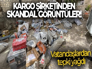 Mardin'de kargo şirketlerinin skandal görüntülerine vatandaşlardan tepki yağdı