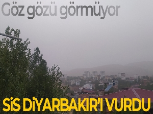 Suriye üzerinden gelen toz taşınımı Diyarbakır'ı etkisi altına aldı