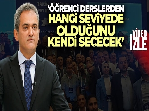 Milli Eğitim Bakanı Özer: 'Öğrenci derslerden hangi seviyede olduğunu kendi seçecek'