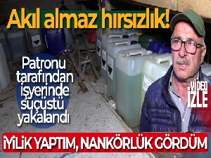 Patronunu bidon bidon soydu