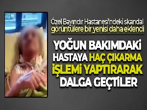 Ataşehir'de Özel Bayındır Hastanesi'ndeki skandal görüntülerin yenisi ortaya çıktı