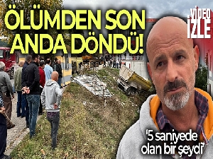 Son anda ölümden dönen taksici o anları anlattı