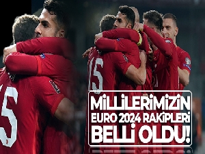 Türkiye'nin EURO 2024 eleme grubundaki rakipleri belli oldu!