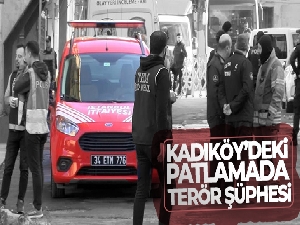 Kadıköy'deki patlamada terör şüphesi