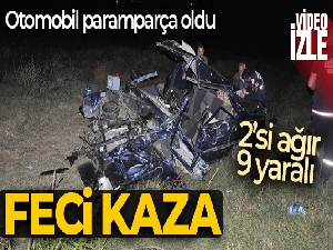 Tekirdağ'da feci kaza: Ölü ve yaralılar var