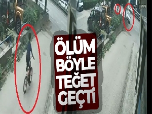 Bursa'da ölüm böyle teğet geçti !