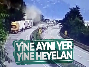 Yine aynı yer yine heyelan