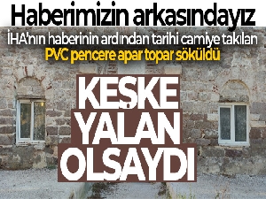 Haberimizin arkasındayız! Keşke yalan olsaydı...