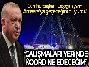 Cumhurbaşkanı Erdoğan: 'Diyarbakır programımı iptal ederek inşallah Amasra'ya geçeceğim'