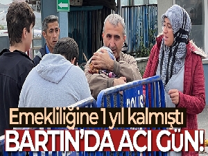 Bartın'da acı gün
