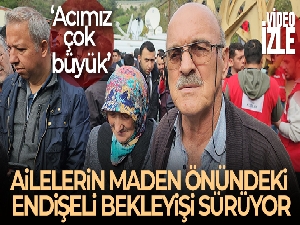 Ailelerin maden önündeki endişeli bekleyişi sürüyor