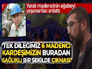 Yaralı madencilerin ailelerinin Başakşehir'deki hastanede bekleyişi sürüyor