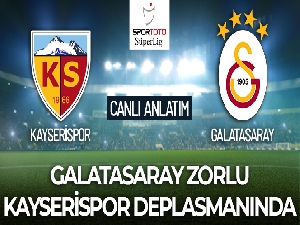 Galatasaray, Kayseri'de mağlup