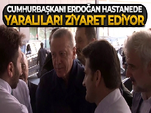 Cumhurbaşkanı Erdoğan Çam ve Sakura Şehir Hastanesi ziyaret etti