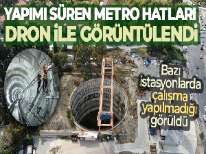 İstanbul'da yapımı devam eden metro hatlarının son durumu