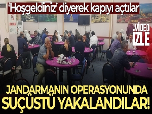 Mührü bozarak tekrar kumar oynattılar, jandarmaya 'hoş geldiniz' diyerek kapıyı açtılar