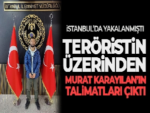 Teröristin üzerinden Murat Karayılan'ın talimatları çıktı