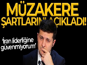 Ukrayna Devlet Başkanı Zelenskiy: 'İran liderliğine güvenmiyorum'