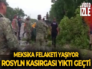 Roslyn Kasırgası Meksika'yı vurdu