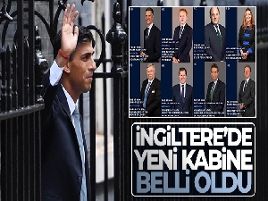 İngiltere'de yeni kabine belli oldu