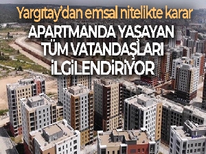 Aidat ödemeyene o yaptırım Yargıtay'dan döndü
