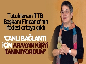Tutuklanan TTB Başkanı Fincancı'nın ifadesi ortaya çıktı