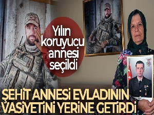 Giresunlu şehit annesi bir oğlunu şehit verdi, 6 çocuğun koruyucu annesi oldu