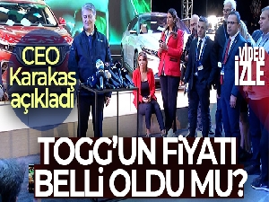 TOGG CEO'su Karakaş: 'Fiyat belli olmadı'