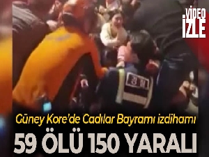 Güney Kore'de 'Cadılar Bayramı' kutlamalarında izdiham: 120 ölü 100 yaralı