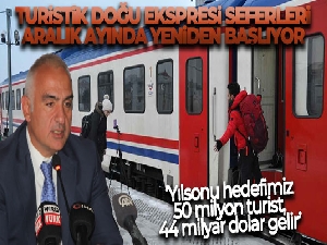 Turistik Doğu Ekspresi seferleri aralık ayında yeniden başlıyor