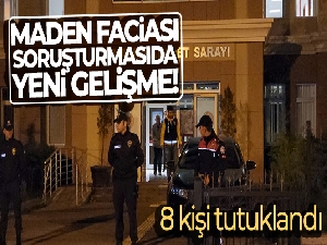 Amasra'daki maden faciasında 8 kişi tutuklu, 16 kişi serbest