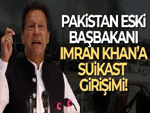 Eski Pakistan Başbakanı Khan'a suikast girişimi