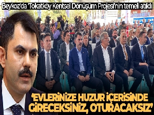 Bakan Kurum: 'Evlerinize huzur içerisinde gireceksiniz, oturacaksınız'