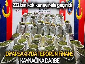 Diyarbakır'da terörün finans kaynağına darbe