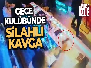 İzmir'de gece kulübünde silahlı kavga dehşeti