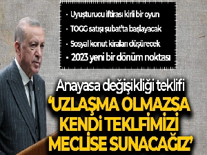 Kabine toplantısı sonrası Cumhurbaşkanı Erdoğan'dan önemli açıklamalar