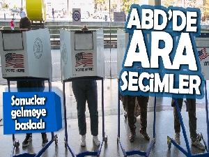 ABD'de ara seçimler: Temsilciler Meclisinde Cumhuriyetçiler önde