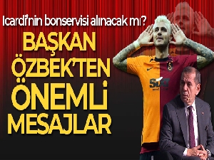 Dursun Özbek: 'PSG isterse ve Galatasaray da uyum içinde olursa Icardi transferi yapılır'