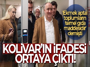 Cihan Kolivar'ın ifadesi ortaya çıktı
