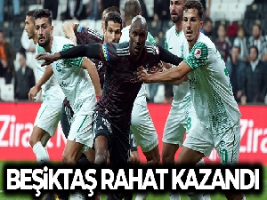Beşiktaş rahat kazandı