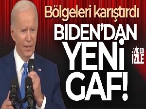 Biden'dan yeni gaf