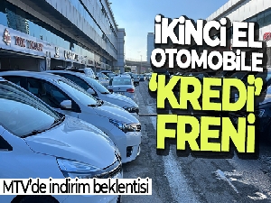 İkinci el otomobile ‘kredi' freni