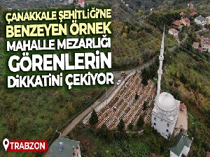 Çanakkale Şehitliği'nden esinlendi, tek tip mezar hayalini gerçekleştirdi